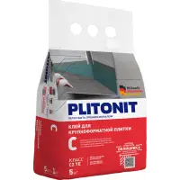 Клей плиточный PLITONIT C для крупноформатной плитки 5 кг