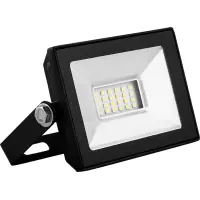 Прожектор светодиодный 10W 4000K 230V IP65 900Лм 85х58х29мм черный Китай SAFFIT, SFL90-10