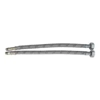 Подводка гибкая для смесителя 1/2" в стальной оплетке 30 см (пара) Lytcho