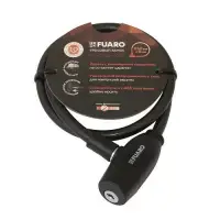 Замок велосипедный с автомат. запиранием Fuaro (Фуаро) PL-0865-KEY (8х650мм)