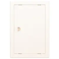 Люк-дверца ревизионная 318х318 с фланцем 296х296 с ручкой АБС, Ivory, ЭРА