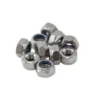 Гайка с нейлоновой вставкой М5 DIN 985 оцинк (уп 20шт) SteelRex