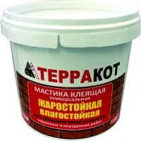 Мастика клеящая ТЕРРАКОТ жаростойкая 2,5 кг (до +1100°С)