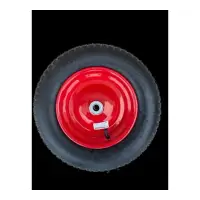 Колесо надувное Variant 3.25/3.00-8, камерное, с подшипником 16 и втулкой 12, обод металл. К99-1С (11204-1)