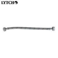 Подводка гибкая для воды 1/2" вн-вн 200 см, стальная оплетка (Lytcho)