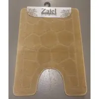 Коврик под унитаз ZALEL/Vanna Lux B 50*80/50*80 L.BROWN/BEIGE