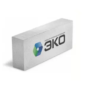 Газобетонный блок 50х250х600 мм D500 / B3.5 / F100 Эко 0,0075 м3