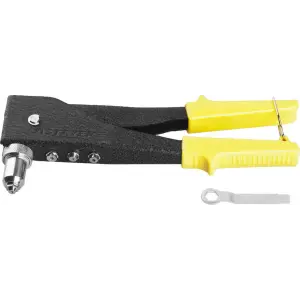 Заклепочник STAYER MaxFix "MS 180" 3107, переставной 90-180°, для заклёпок d=2,4-4,8 мм из алюминия, стальной корпус