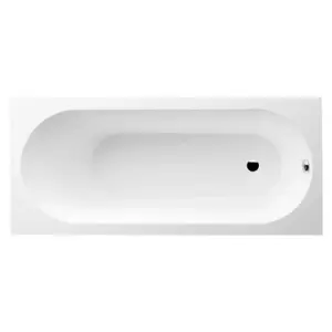 Ванна VILLEROY & BOCH OBERON Solo 170x70 с ножками, белая (weiss alpin), кварил Quaryl (UBQ 177 OBE 2V-01)