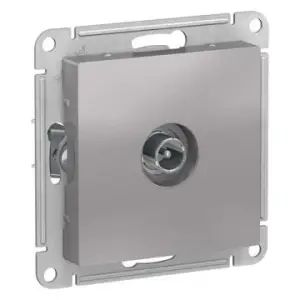 Механизм розетки TV оконечной AtlasDesign 1DB алюм. Systeme Electric ATN000391