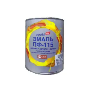 Эмаль ПФ-115 синяя 1,9кг Opoki PRO