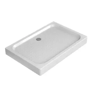 Поддон акриловый квадратный NIAGARA NG-P1280-14Q (120х80х13) прямоугольник,1 место