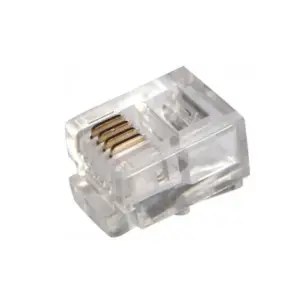 Джек телефонный 6P-4C 05-1012-3 (уп.100шт)