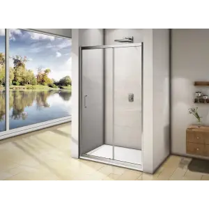 Ограждение душевое Good Door NEO WTW-120-C-CH 1200х1850