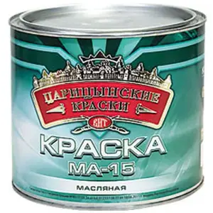 Краска МА-15 зеленая "Царицынские краски" 5 кг