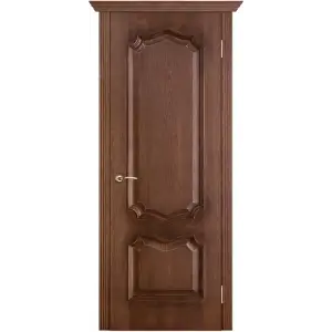 Дверь PORTE VISTA Премьера глухая патина голд 80, шпон